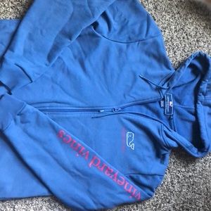 Vineyard Vines zip up hoodie